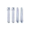 1ozl 40ml 60ml 100ml PET plastic transparent tube with aluminum cap / empty mask powder container / tube for candy
