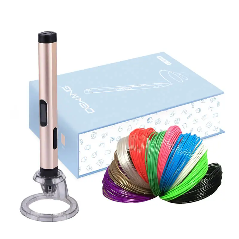 

good quality drawing digital pen with pla filament best 3d painting pen, Blue;pink