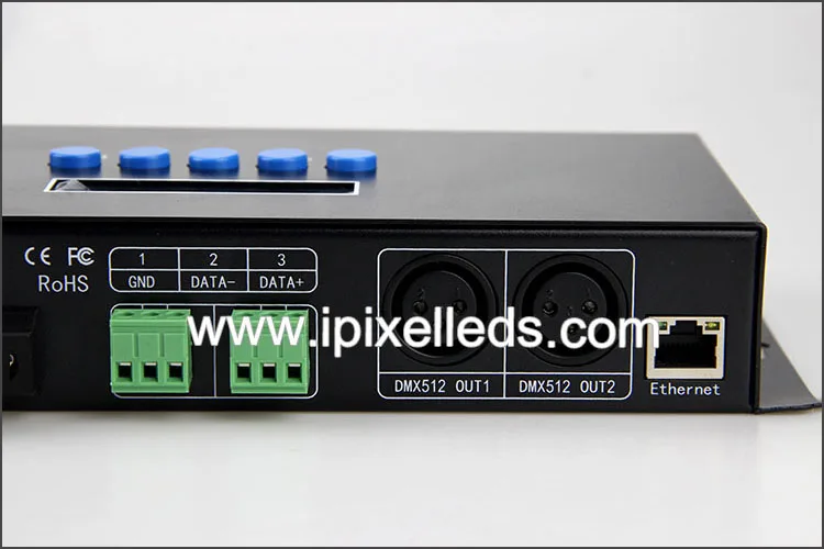 3a X16ch Control Protocol To Spi Signal Dmx Pixel Light