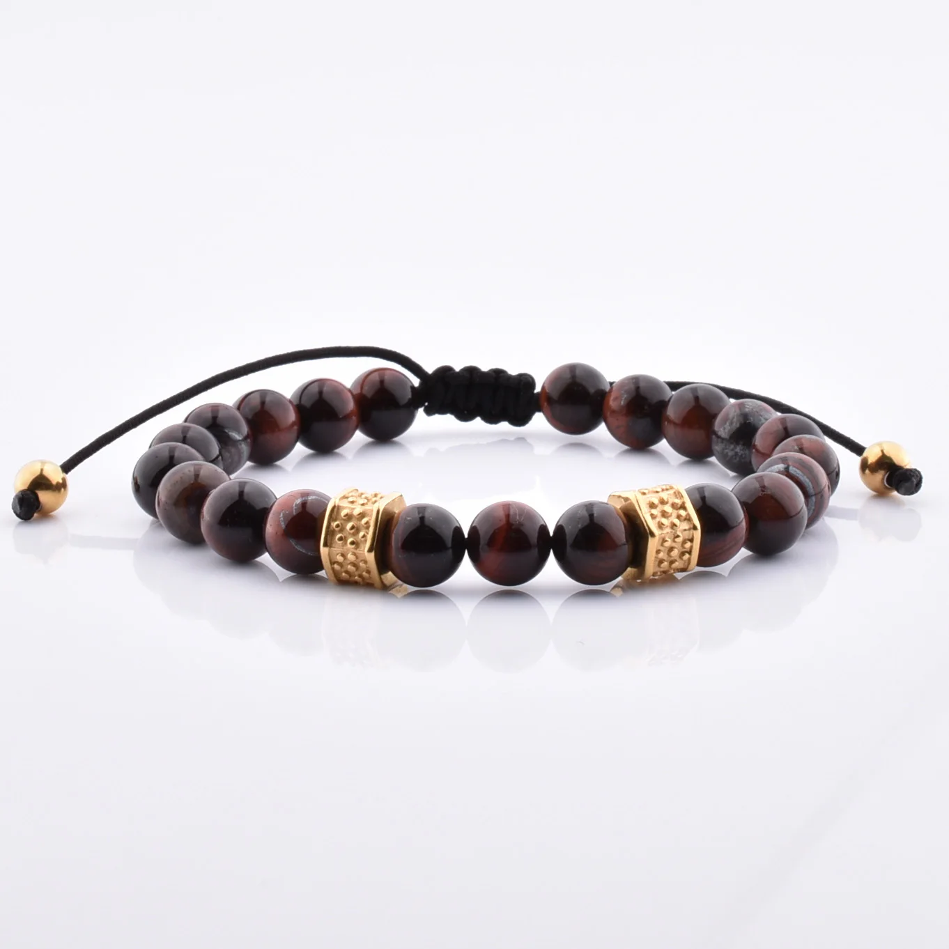 

Fashion Jewelry China European Cute Spacer European Tiger Eye Bead Bracelet