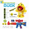 Top selling shooting game toys for kids hungry duck feeding game with Eva soft bullet 2019 newest shooting gun toys