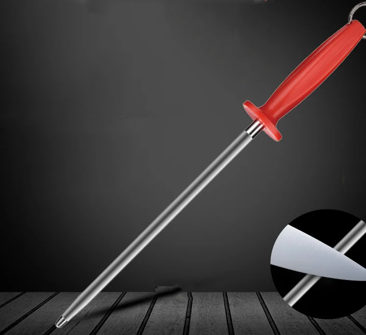 10" Ceramic Kitchen Knife Sharpening Stick With Blister Packing Buy