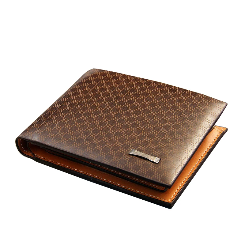 

Hot selling pidengbao men pu wallet, Coffee