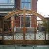 Auto arched or scalloped Gate
