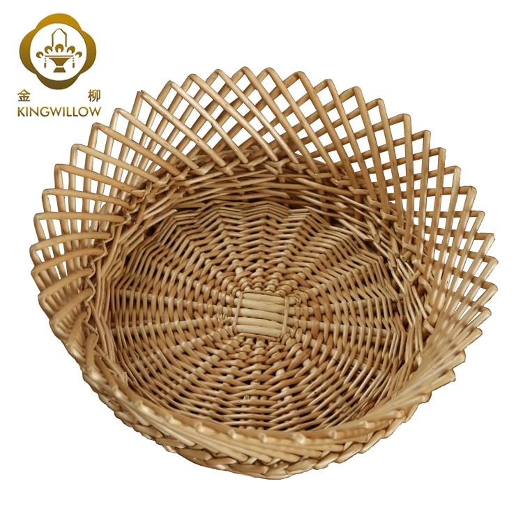 

KINGWILLOW,Wholesale mini wicker fruit storage basket, Customized
