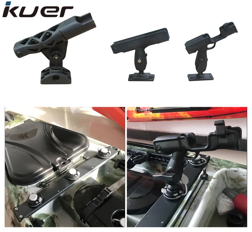 360 Swivel Kayak Fishing Rod Holder For Boat And Canoe Accessories