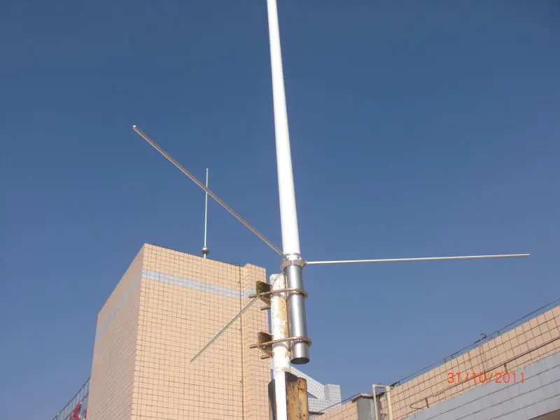 Dual Band 145/435mhz Ham Radio Repeater Fiberglass Base Station Antenna