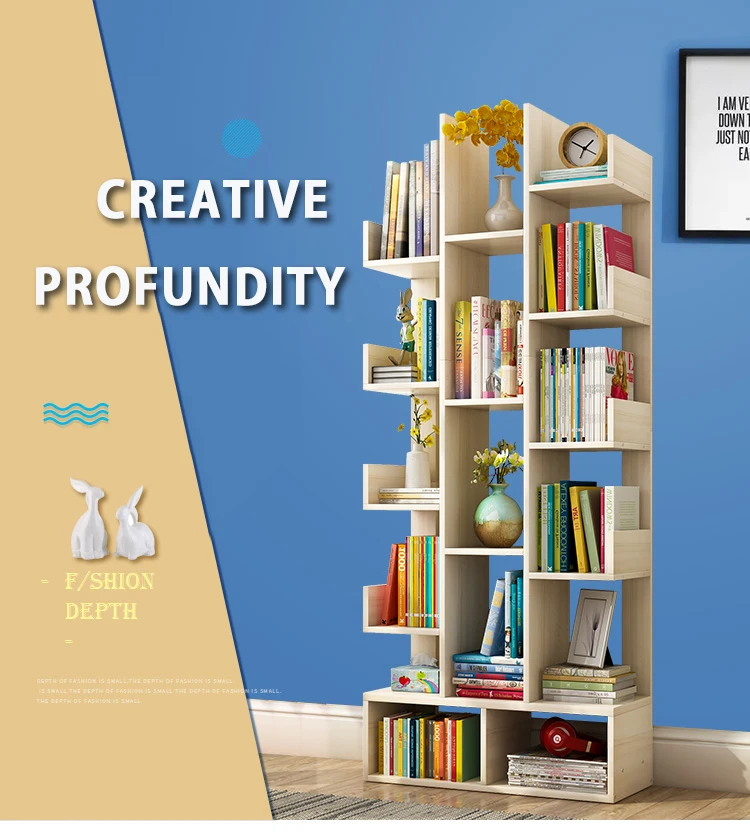 Wooden Bookshelf Bookcase /white Bookcase Furniture/display