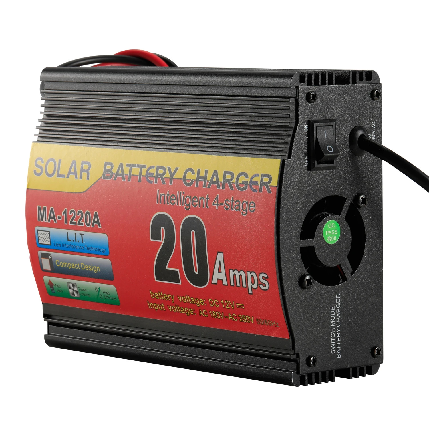 High Quality Fast Charge 20a 12v 150mah Panel Solar Battery Charger For