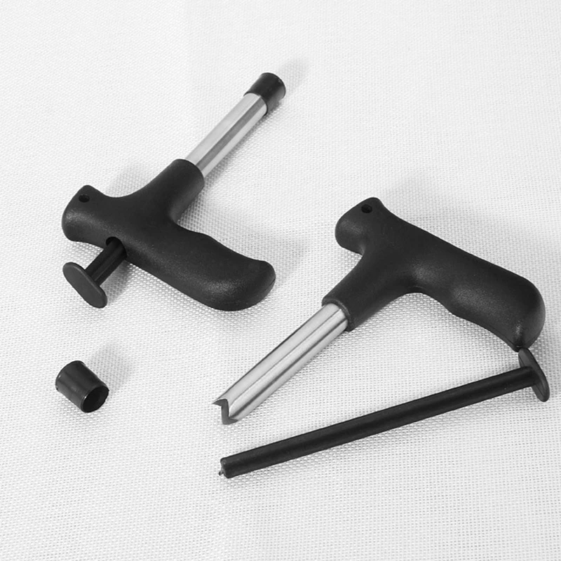 

Factory Wholesale Stainless steel Coconut Opener Tool Cutter With Plastic Handle, Black