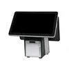Embedded id card reader Embedded thermal printer head Embedded barcode scanner wireless 15.6 inch touch screen pos system