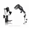 Kaliou Adjustable 3-section U-shape Swivel Flash Bracket for Camera Umbrella Holder/Trigger/Light Stand Adapter