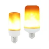 ready to ship E27/B22 7w Warm white light led flame bulb led fire light