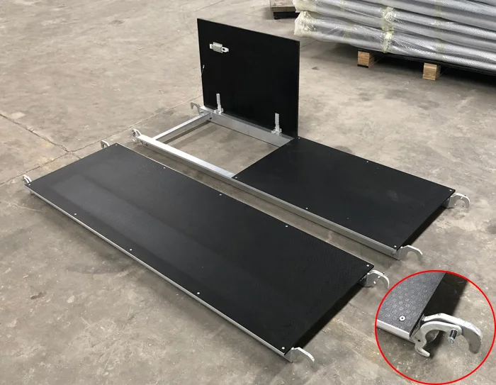 Outdoor aluminium scaffolding tower material for sale 