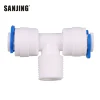 easy install small tee joint pipe fitting / ro water filter parts