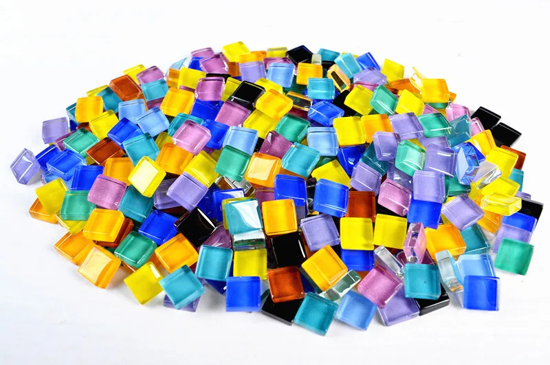 UARO crystal glass mosaic tile loose form DIY material
