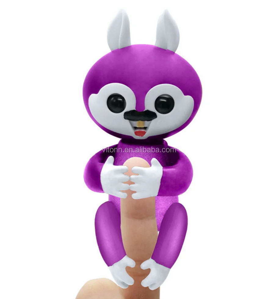 Chinese Factory Hot Selling 4 Colors Electronic Finger Squirrels Toys