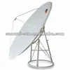 c band 8feet satellite solid dish antenna