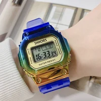 

Top Brand G Fashion Sport Watch women and men Watch Dazzle Colorful Shock Transparent watch Digital Watches reloj de pulsera