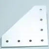 7 Hole L shape joining plate for 3D printer 3030 4040 joining strip plate for aluminum accessories