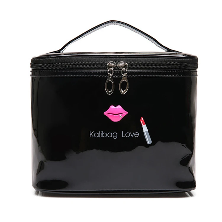 

High Quality PU Portable Cosmetic Bag Makeup Bag