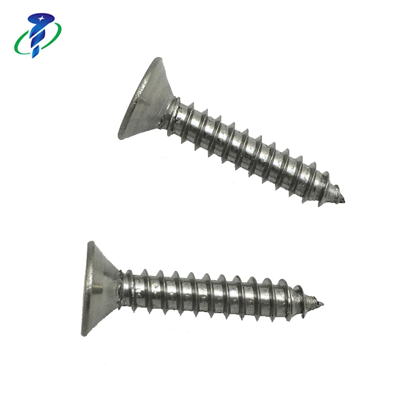 M4.8 Stainless Steel Flat Csk Head Hex Wood Screw - Buy Stainless Steel ...