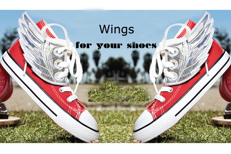 Adult fairy wing shoe decoration wings good for canvas shoe