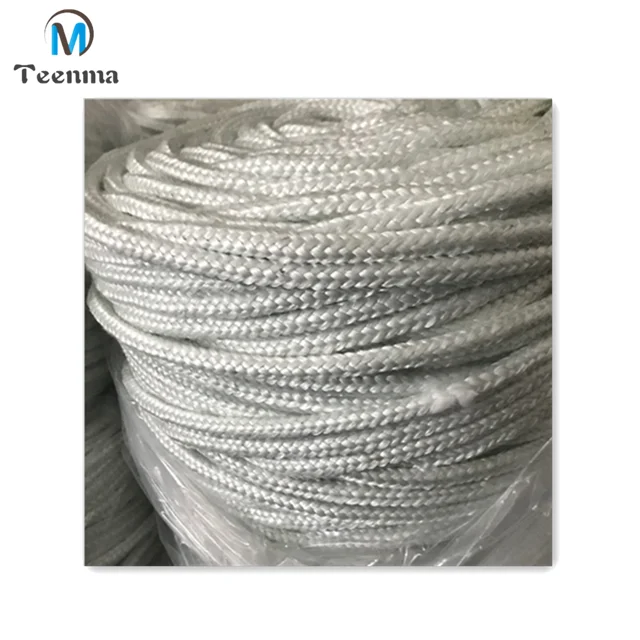 High Temperature Resistant Round Fiberglass Rope For Sealing And Gasket
