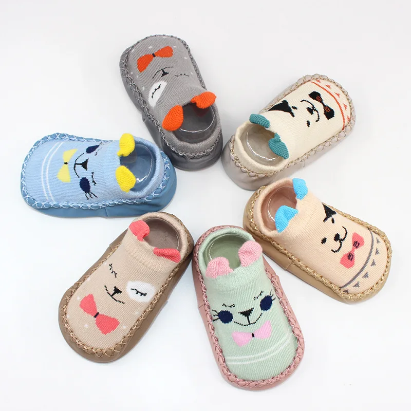 

Anti Slip Kids Newborn Girl Baby Cute Shoe Socks kids fancy cartoon cute cotton warm baby socks