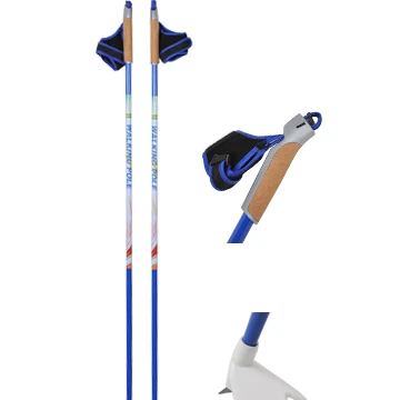 
high quality alum/carbon fiber touring ski poles nordic walking pole trekking pole 