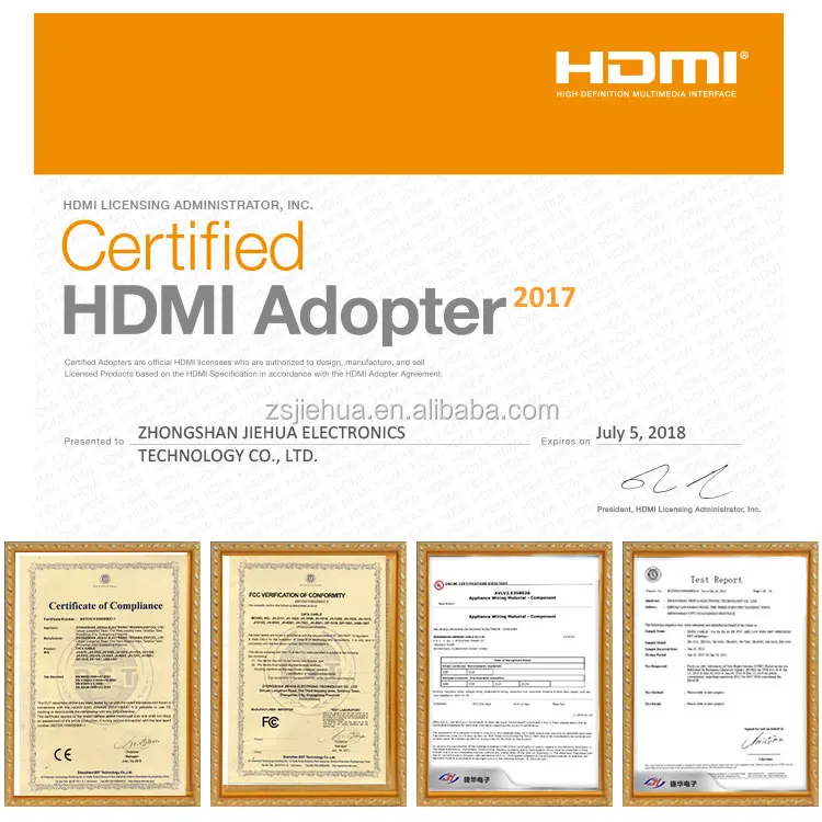 High speed cable with Ethernet - Supports 3D, and Audio Return [Newest Standard] 2M