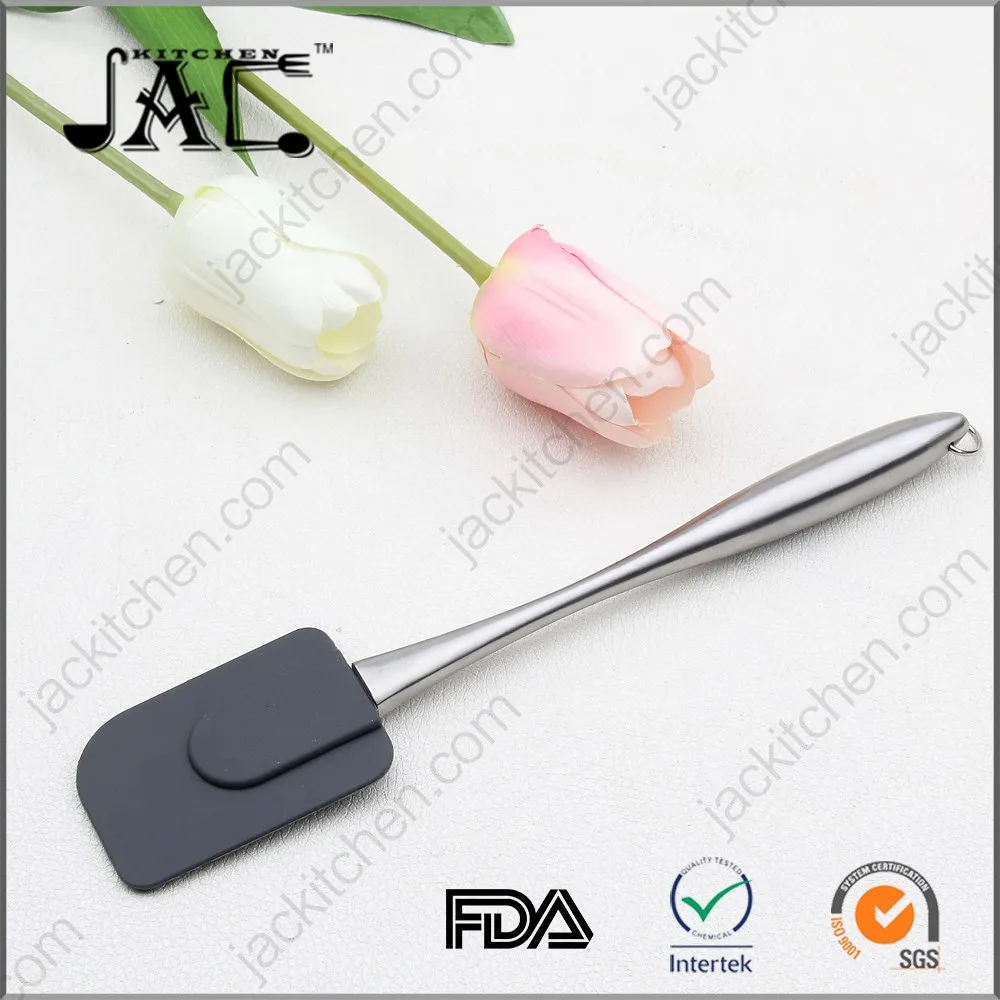 Silicone Spatula Supplier in China with Stainless Steel Handle
