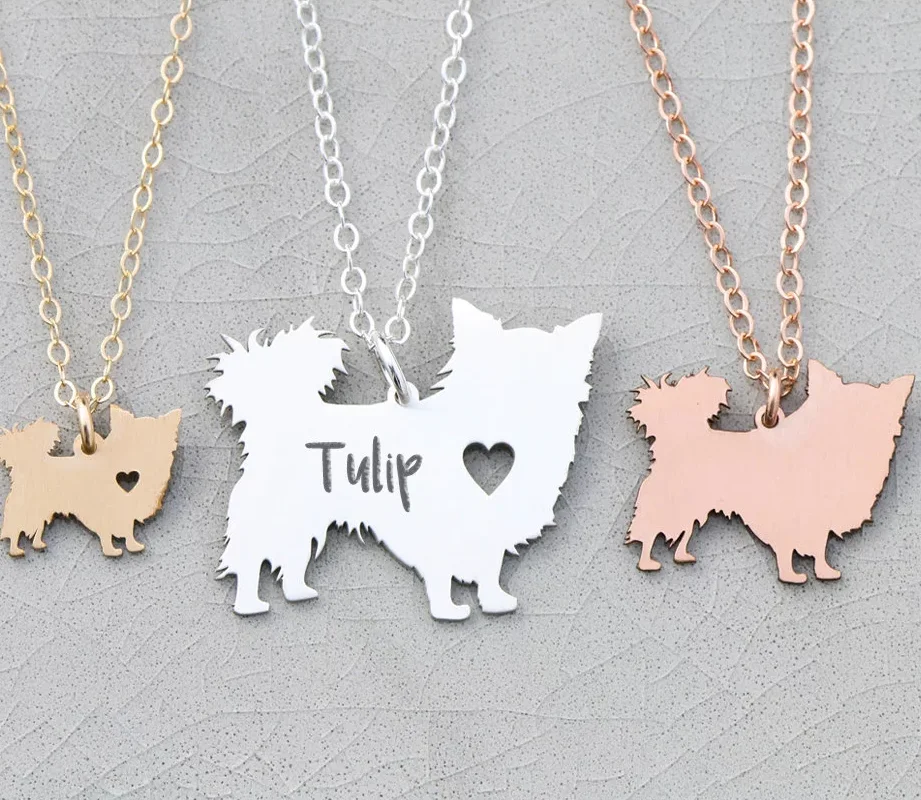 tiny dog necklace