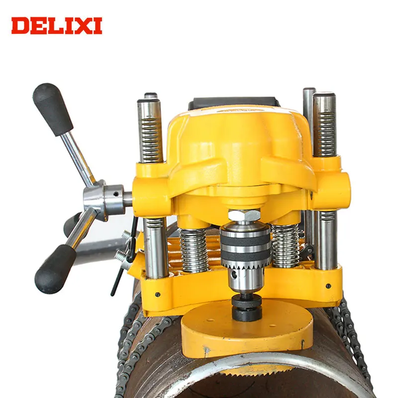 China Supplier Delixi Dlxjk150 6" (152mm) Portable Pipe Hole Saw Cutting Machine Buy Pipe