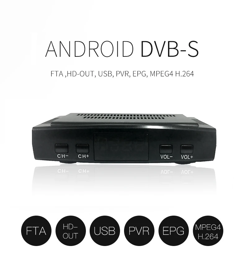 Hengli DVB S DVB-S2 Satellite TV receiver with IPTV CCCAM IKS  Decoder