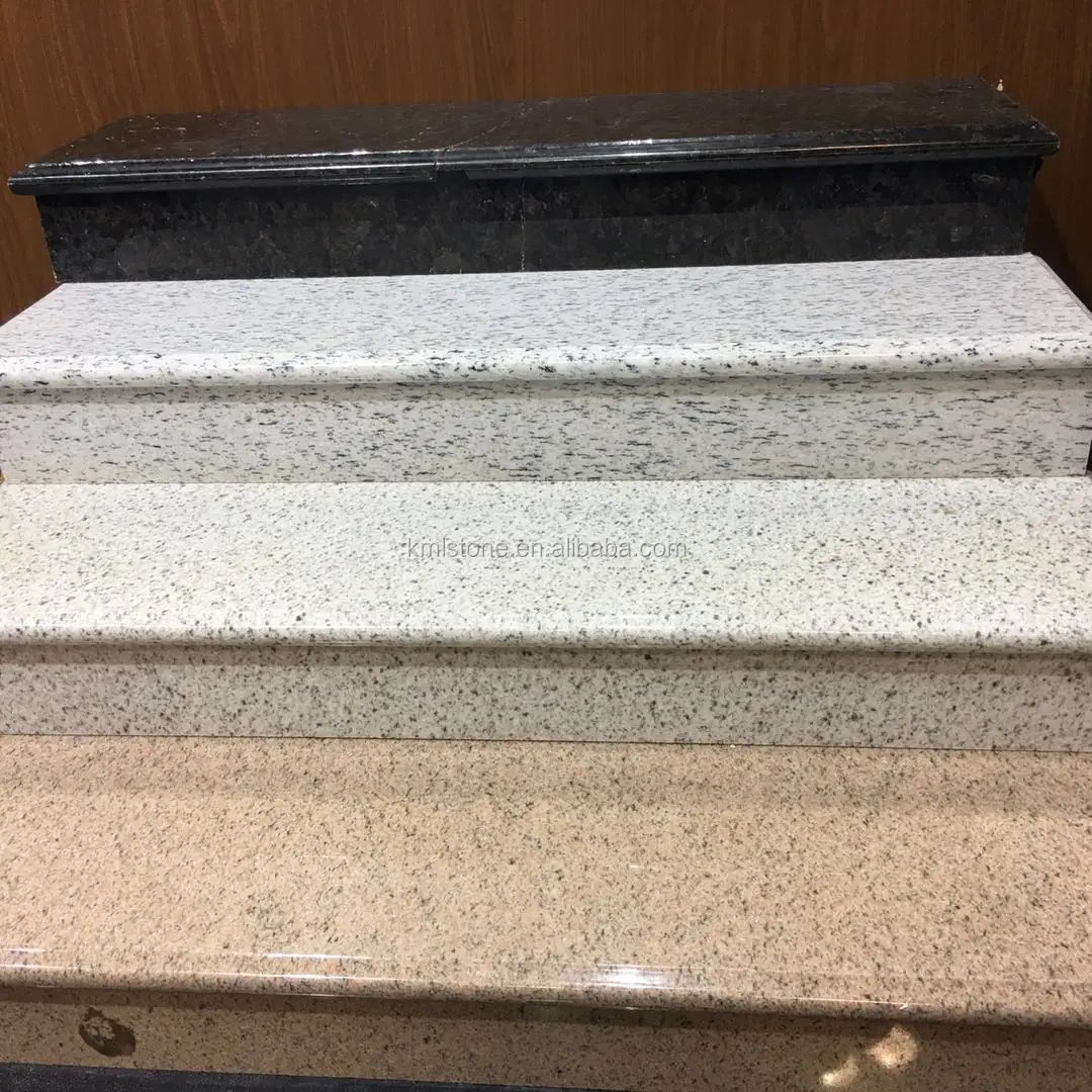 Hot sale Natural stone anti slip granite stairs design