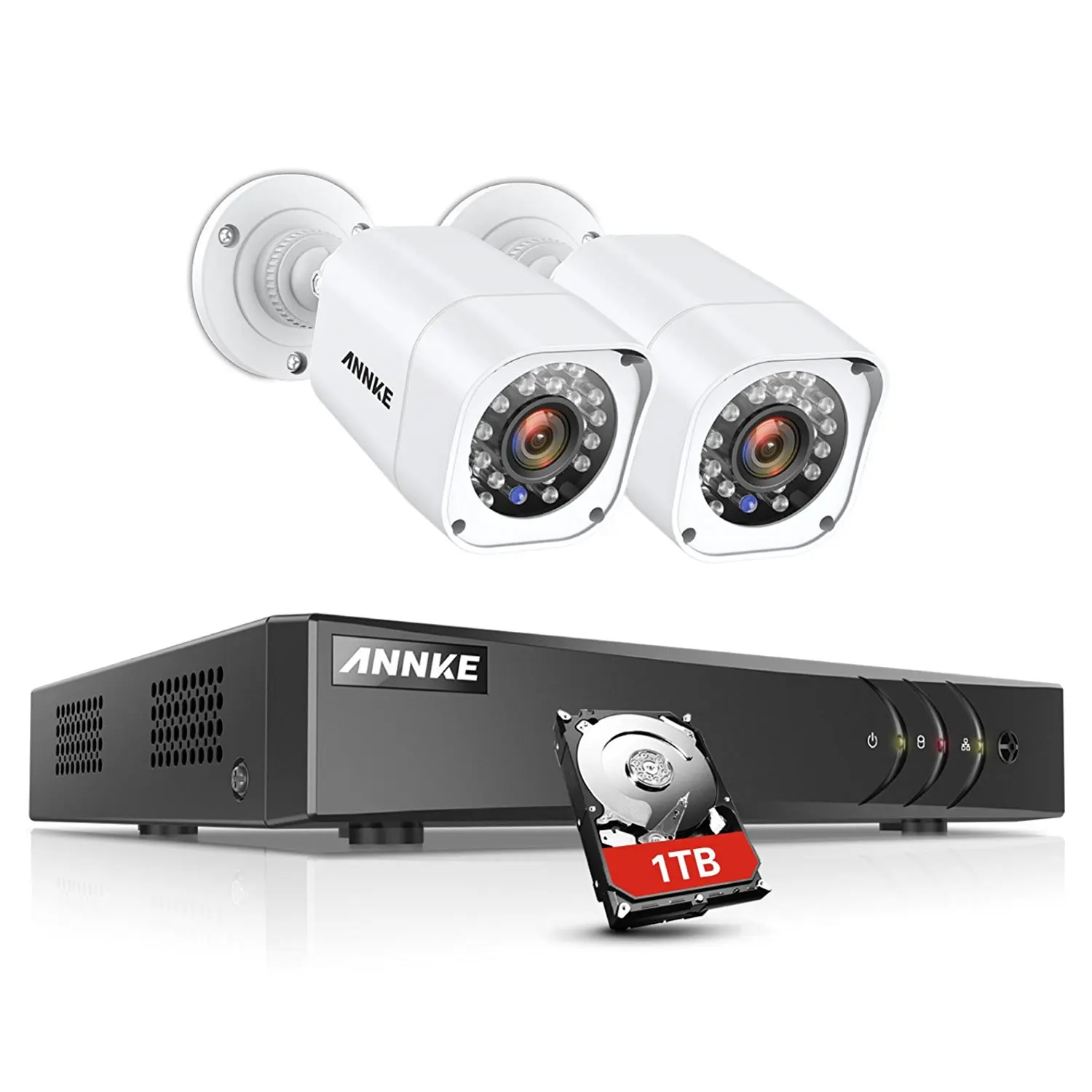 Buy ANNKE Security Camera Systems 8 Channel 1080P DVR and 8x 1080P Full