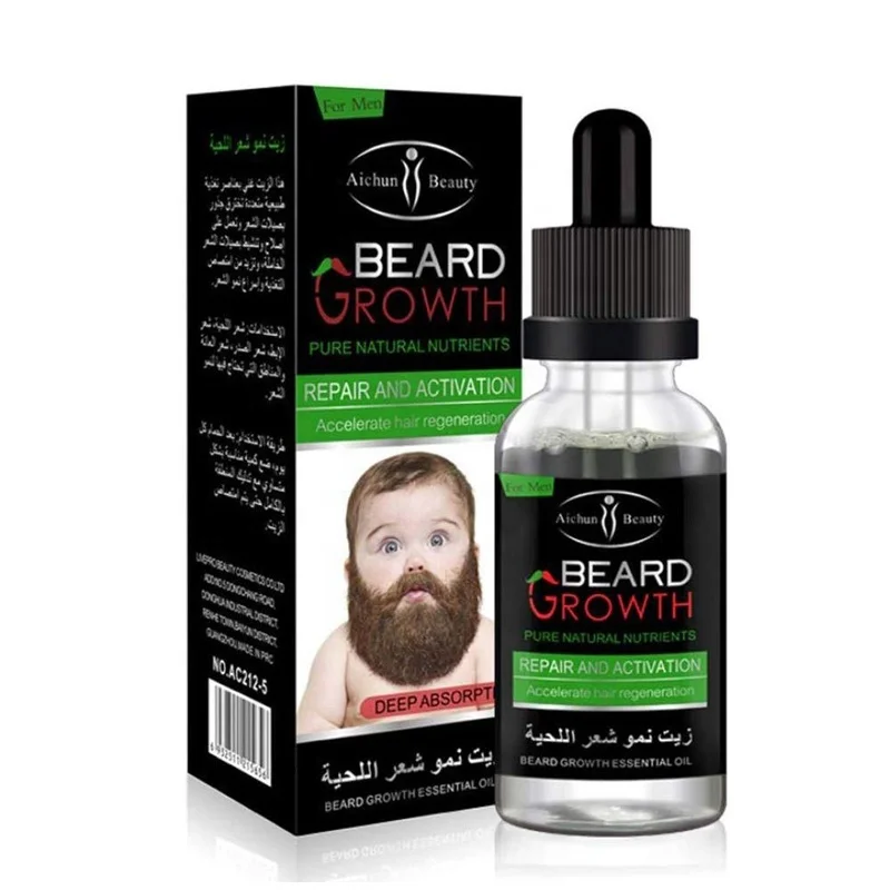 

aichun 100% beard oil and beard balm for beard growth oil men