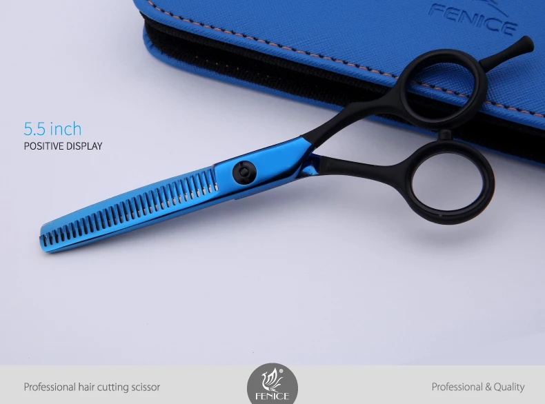 Hot sale new design 9cr steel barber professional hair cutting thinning scissors set