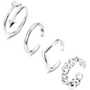 Europe Style 925 Sterling Silver Polished Twin Dolphins Toe Ring