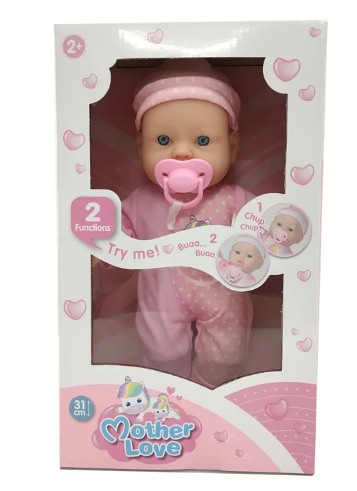 2019 New Arrival Cry Baby Vinyl Soft Body Doll Plastic Doll With Sound ...