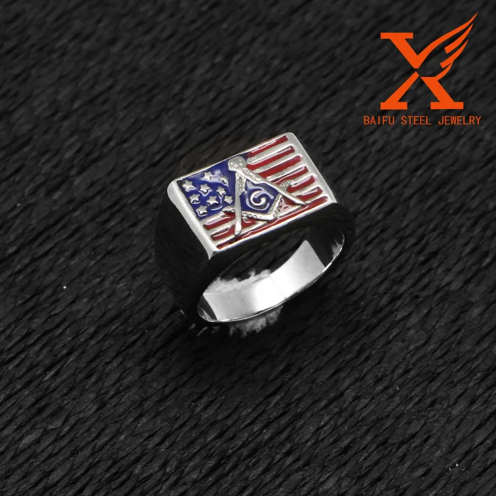 In Stock New Hot Sale Stainless Steel American Flag Symbol