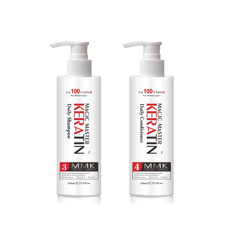 Hot Sale Organic Keratin Daily Shampoo And Conditioner After Keratin