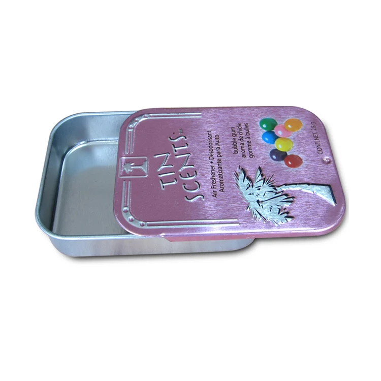 Small Decorative Tin Cans,Colorful Mini Tin Box Tinplate Recycled