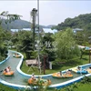 lazy river artificial river water park river