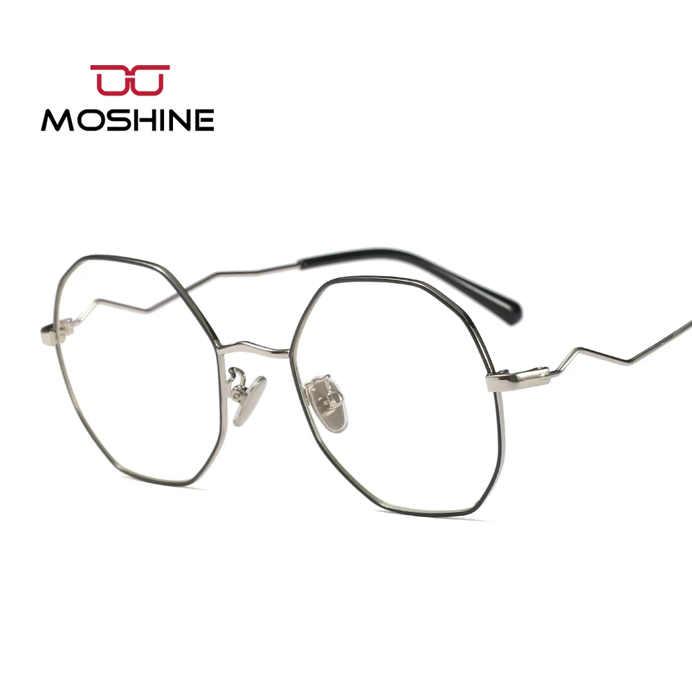 

M449 New Products On China Market Prescription Eye Glasses Irregular Metal Stainless Eyewear Eyeglasses Frames Brand