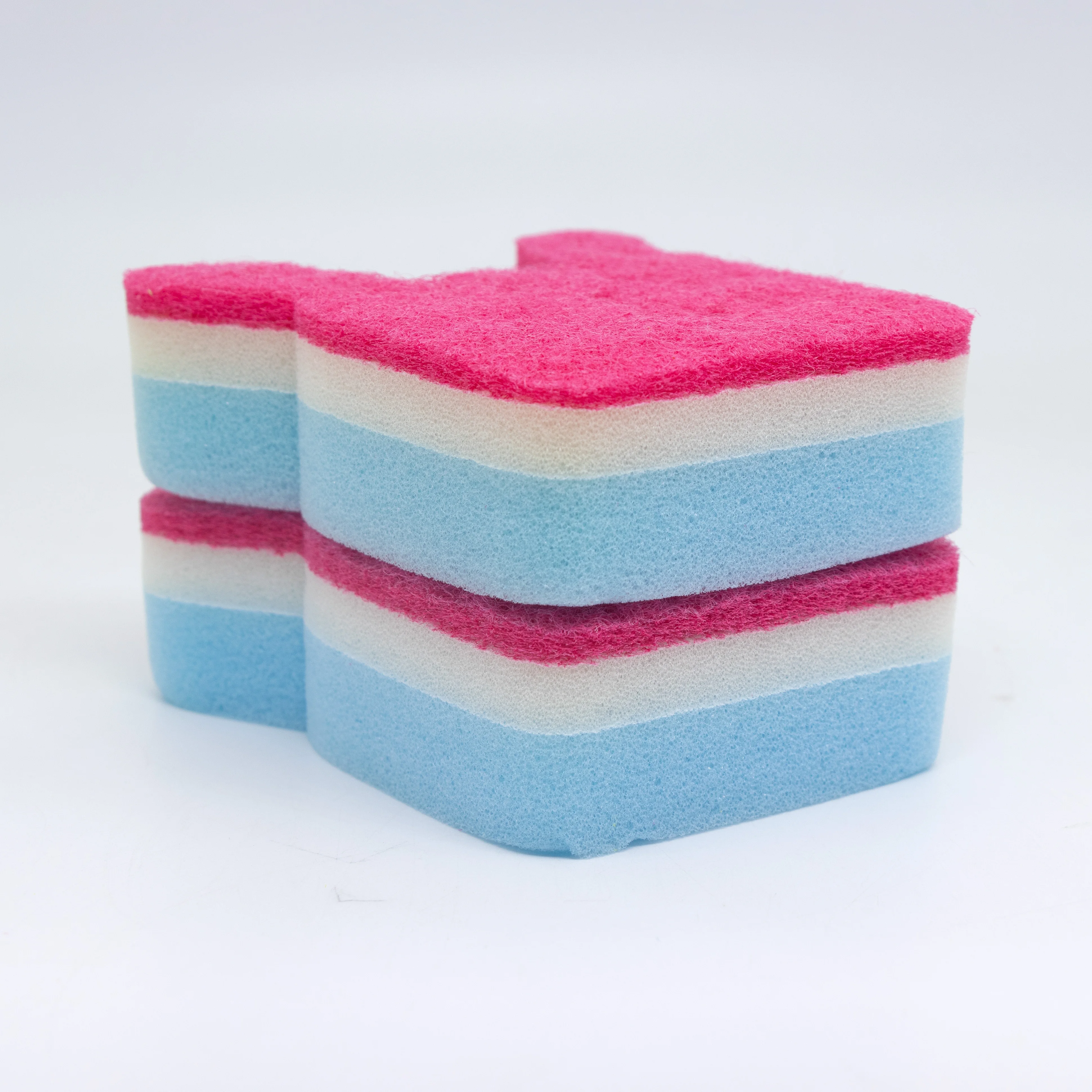 blue kitchen sponge