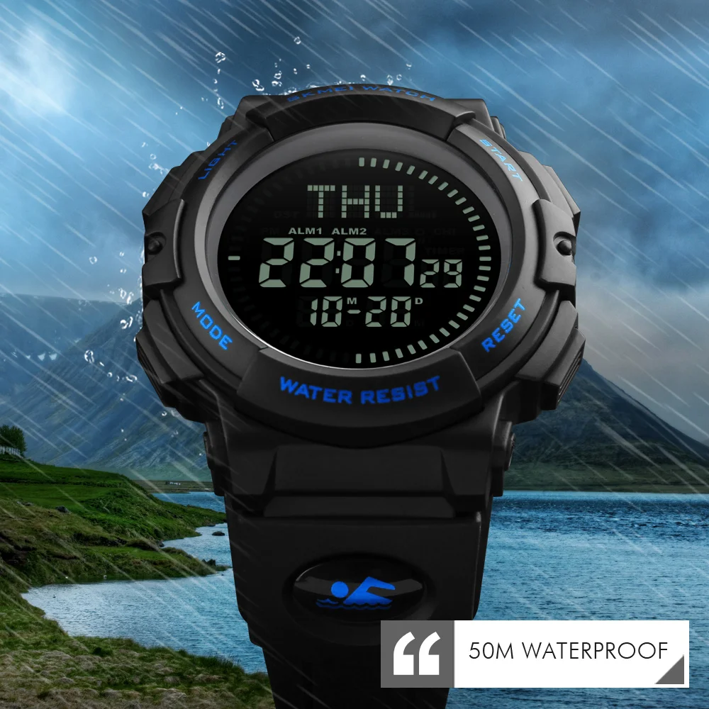 Skmei Multifunctional Men's Watch Outdoor Compass Digital Watch 1290 Original