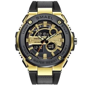 Factory wholesale SMAEL 1625 fashion Mens luxury analog digital electronic sport watch 2