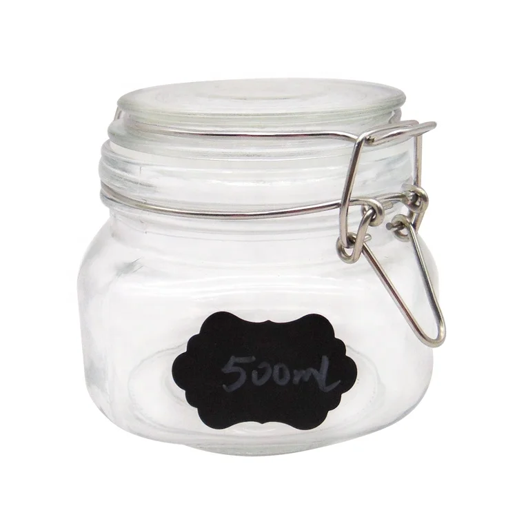 

Square Spice Glass Jar Hermetic Food Wholesale Glass Jar, Clear color